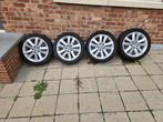 Jantes bmw avec pneus été, Ophalen, Gebruikt, Banden en Velgen, 17 inch