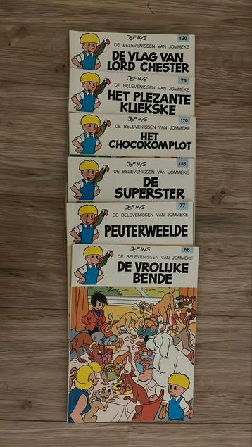 Jommeke lot 6 strips beschikbaar voor biedingen
