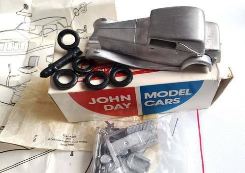 John Day 1/43 montageset - Delage D8 Saloon 1929, Verzamelen, Automerken, Motoren en Formule 1, Nieuw, Auto's, Verzenden