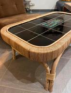 Rotan Salontafel, Huis en Inrichting, Ophalen, Zo goed als nieuw
