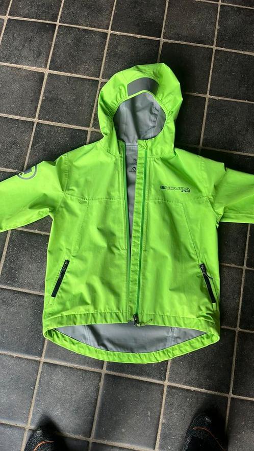 Endura MT 500 regenjas, Fietsen en Brommers, Fietsaccessoires | Fietskleding, Zo goed als nieuw, Kinderen, Bovenkleding, Overige maten