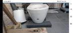 Duravit Starck 2 hangtoilet met bijhorend Starck 2 toiletzit, Ophalen, Zo goed als nieuw