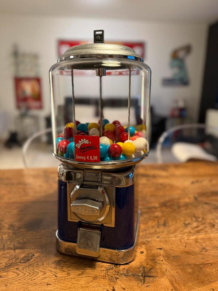 Superbe distributeur beaver bleu, Verzamelen, Automaten | Overige, Zo goed als nieuw, Ophalen of Verzenden