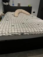 Bed met hoofdeinde, Huis en Inrichting, Slaapkamer | Boxsprings, Ophalen, Zo goed als nieuw