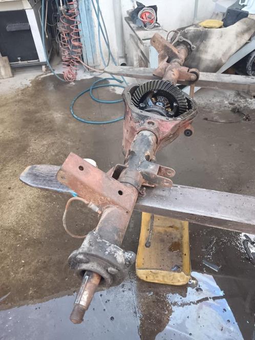Achteras met 13x49 differentieel voor Jaguar Mk2 3.4, Auto-onderdelen, Ophanging en Onderstel, Jaguar, Gebruikt, Ophalen