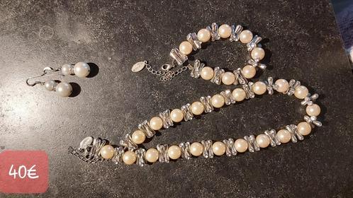 nagelnieuwe armbanden, en andere, zilver, parelmoer, setje, Bijoux, Sacs & Beauté, Bracelets, Comme neuf, Argent, Argent, Avec bracelets à breloques ou perles