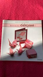 Basisboek origami, Hobby en Vrije tijd, Knutselen, Zo goed als nieuw, Ophalen