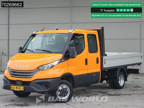 Iveco Daily 35C21 3.0 210PK 2025model Dubbel Cabine Open laa, Auto's, Bestelwagens en Lichte vracht, Bedrijf, Te koop, Airconditioning