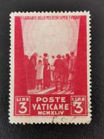 Cité du Vatican 1944 - aide aux victimes de guerre - MCMXLIV, Enlèvement ou Envoi, Affranchi