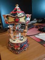 opwindbare carrousel met muziek, Ophalen, Zo goed als nieuw