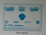 Stickers et carte sur Bob l'éponge, Collections, Autocollants, Comme neuf, Bande dessinée ou Dessin animé, Enlèvement