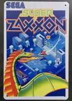 super ZAXXON Metalen Wandbord Poster Sega, Envoi, Neuf, Affiche