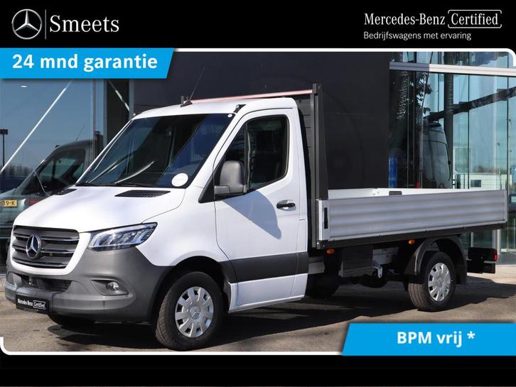 Mercedes-Benz Sprinter 317 CDI LED AUT. OPEN LAADBAK, Auto's, Bestelwagens en Lichte vracht, Bedrijf, Te koop, Used 1. Bestelwagens met ervaring.