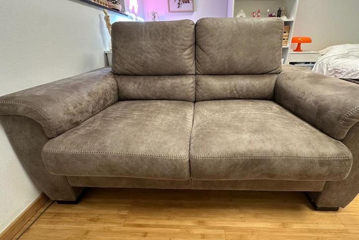 Divan 2 places, Maison & Meubles, Canapés | Salons, Comme neuf, Banc droit, Deux personnes, 150 à 200 cm, 75 à 100 cm, Autres matériaux