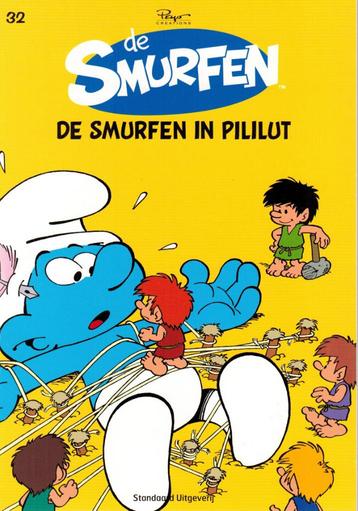 Pakket jeugdstrips: De smurfen +  Figaro + Game Over + Jump