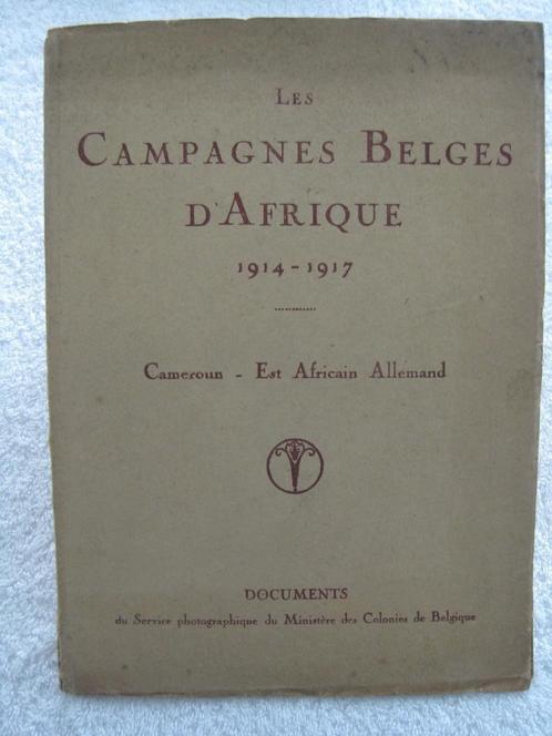 Oorlog 14-18 - Belgisch Congo - 1917 - zeldzame verzamelaar, Boeken, Oorlog en Militair, Gelezen, Algemeen, Ophalen of Verzenden
