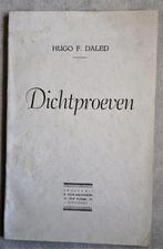 Hugo F.DALED. Dichtproeven van een 18 jarige., Ophalen of Verzenden