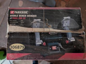 Nieuwe Parkside Werkbankslijpmachine bankslijpsteenmachine beschikbaar voor biedingen