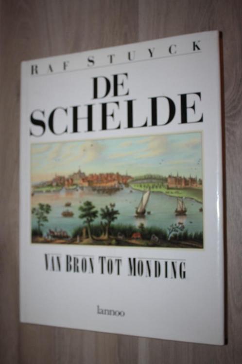 De Schelde van bron tot monding , groot HC boek 1986, Boeken, Geschiedenis | Stad en Regio, Zo goed als nieuw, 20e eeuw of later