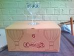 Doos met 6 Orval glazen., Ophalen, Nieuw, Glas of Glazen, Overige merken