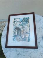 Aquarelle sous verre J.Svain

St Paul porte du vieux village