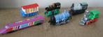 6 Miniatuur treintjes (Kindersurprise jaren '90), Verzamelen, Gebruikt, Ophalen of Verzenden