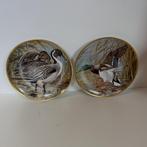 Twee Franklin Porselein- Watervogels Ter Wereld-Basil Ede, Verzenden, Gebruikt