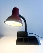Vintage bureaulamp met houder, Ophalen of Verzenden, Zo goed als nieuw