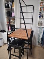 Ikea tafelbar met 2 barstoelen, Huis en Inrichting, Ophalen, Gebruikt