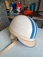 Helm bromfiets +- 70 jaar oud., Fietsen en Brommers, Ophalen, Gebruikt, Medium