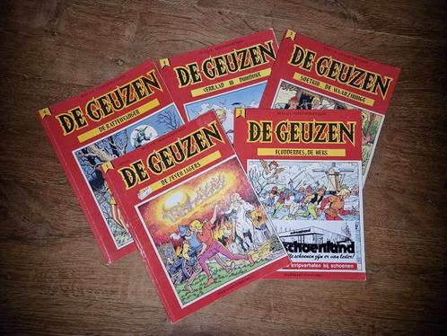 de geuzen 6 strips 1ste druk, Boeken, Stripverhalen, Gelezen, Meerdere stripboeken, Ophalen of Verzenden