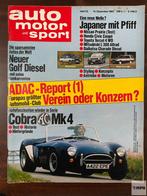 Magazine Auto Motor Und Sport 1983 #25 Duits, Ophalen of Verzenden, Gelezen