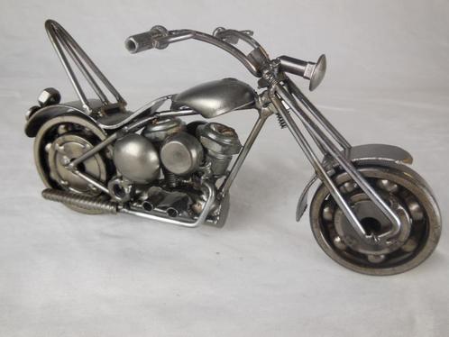 Harley Davidson (20cm) scrap metal, Verzamelen, Automerken, Motoren en Formule 1, Nieuw, Motoren, Ophalen of Verzenden