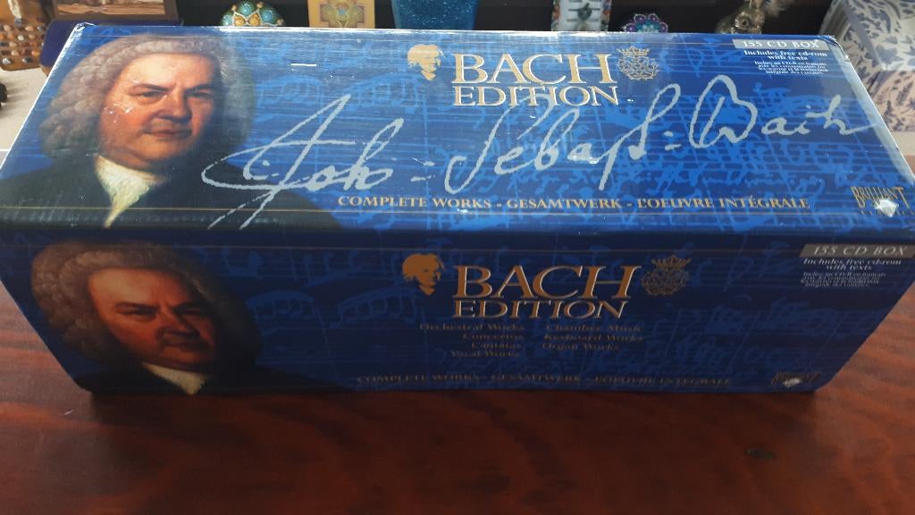 CD Box – 155 CD’s – Het volledige oeuvre J.S. Bach, Cd's en Dvd's, Cd's | Klassiek, Gebruikt, Kamermuziek, Barok, Boxset, Ophalen of Verzenden