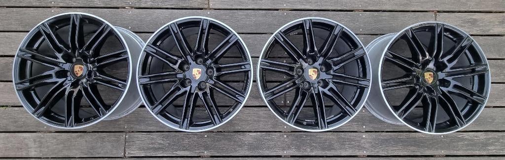 Porsche Cayenne velgen 21 inch, Ophalen, Gebruikt, Velg(en), 21 inch