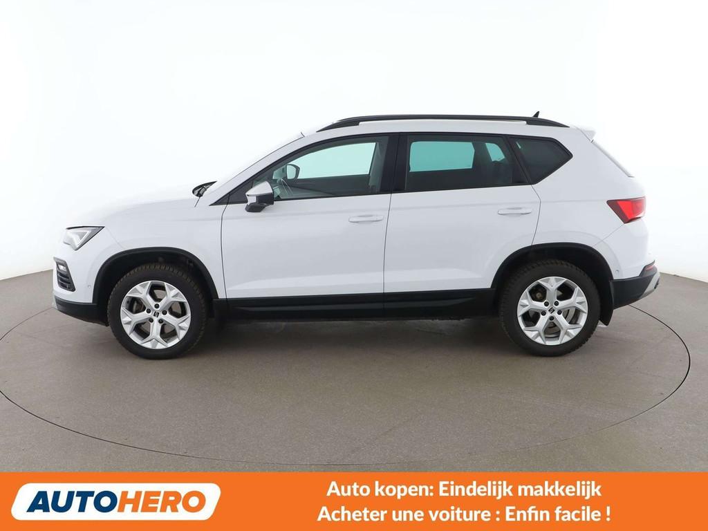 SEAT Ateca 2.0 TDI Style (bj 2022, automaat), Auto's, Seat, Gebruikt, 1514 kg, Ateca, Wit