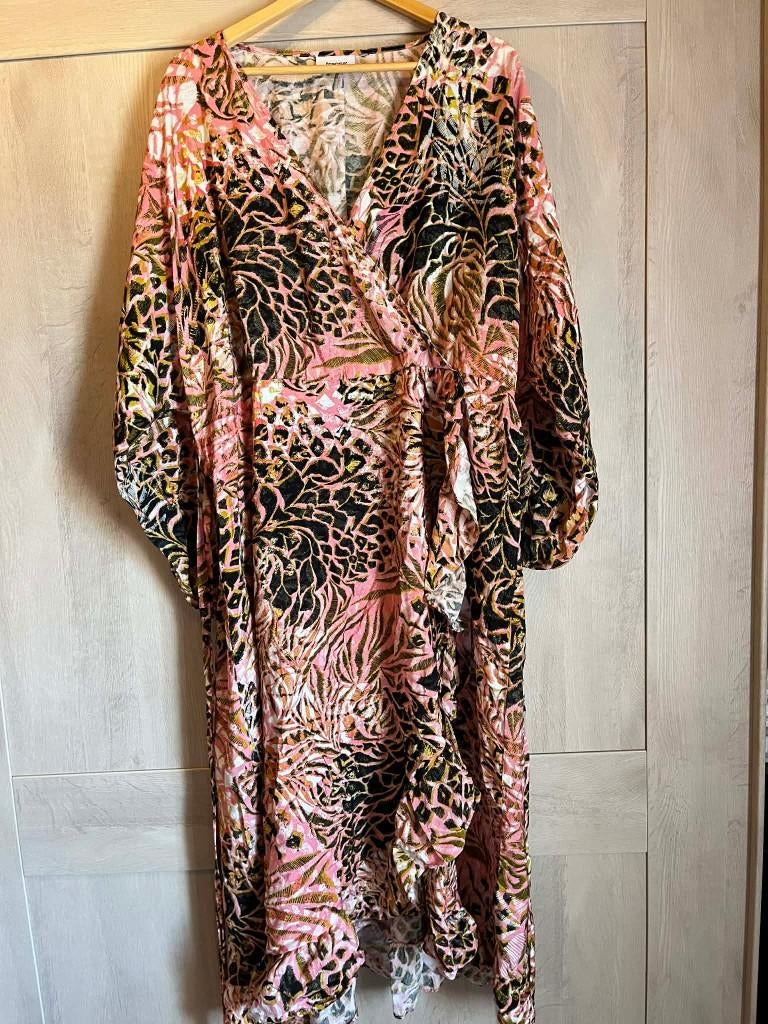 lang kleed fransa 50 1x gedragen, Kleding | Dames, Grote Maten, Fransa, Ophalen of Verzenden, Zo goed als nieuw, Jurk