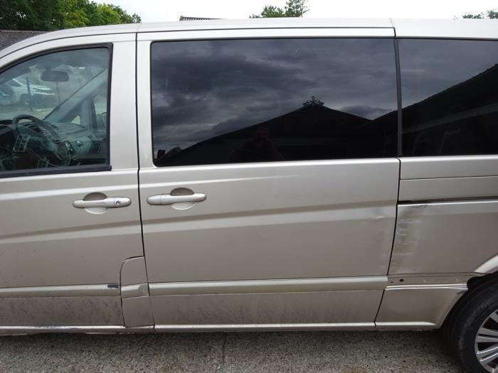 Schuifdeur links van een Mercedes Vito, Gebruikt, -, Deur, Ophalen of Verzenden