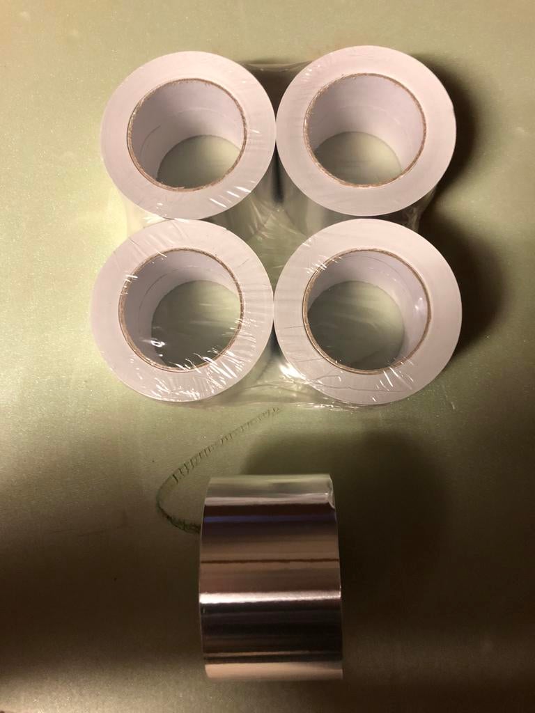 Alu- Tape voor afplakken isolatie, Doe-het-zelf en Bouw, Isolatie en Afdichting, Ophalen, Zo goed als nieuw