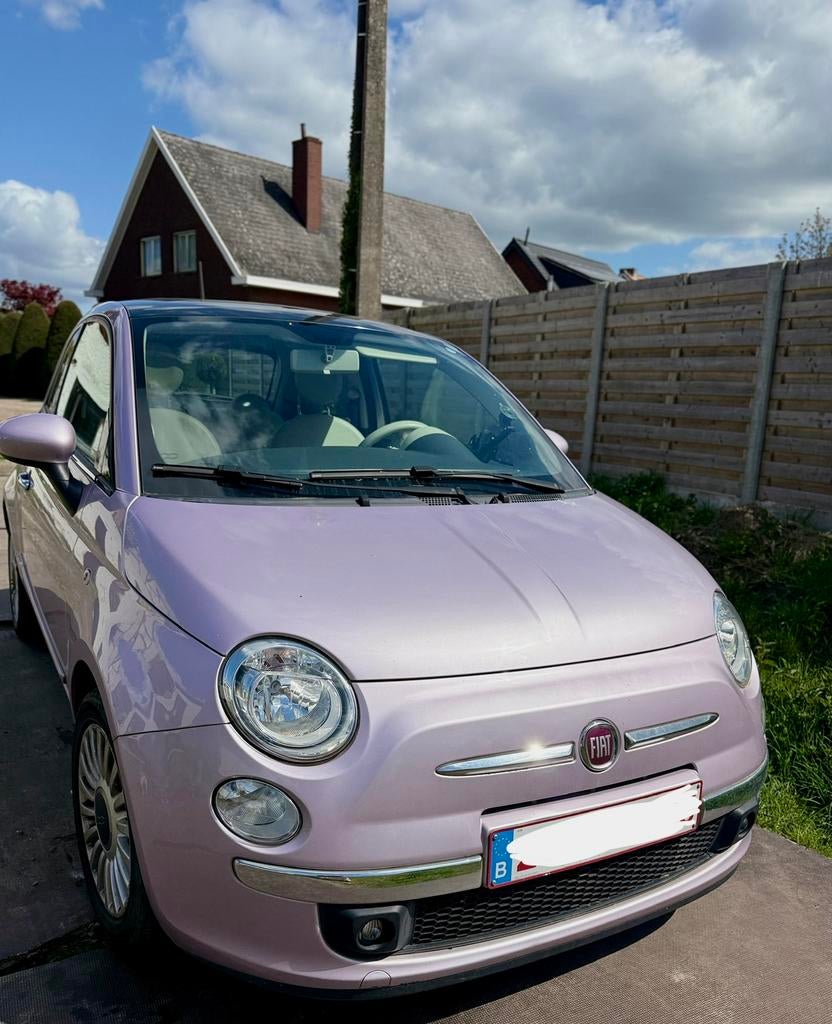 Unieke FIAT 500, Autos, Fiat, Particulier, ABS, Airbags, Air conditionné, Ordinateur de bord, Verrouillage central, Air conditionné automatique
