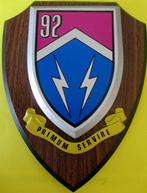 Bouclier ABL 92e bataillon logistique, Collections, Enlèvement ou Envoi, Armée de terre, Autres types