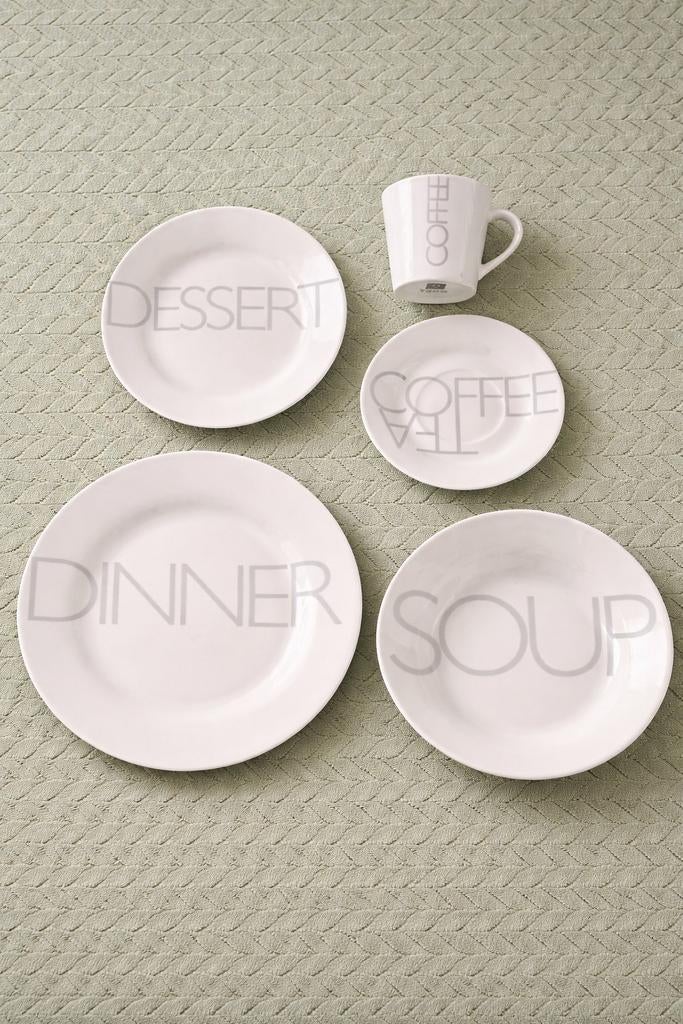 Compleet eetservies 5x12 stuks nieuw, Huis en Inrichting, Keuken | Servies, Ophalen