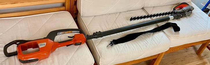 heggenschaar uit schuif baar, Jardin & Terrasse, Taille-haies, Comme neuf, Batterie, Enlèvement