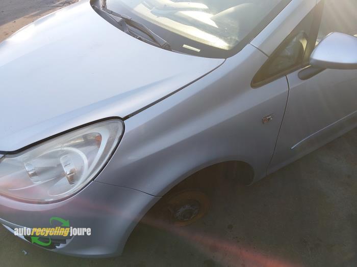 Aile avant gauche d'un Opel Corsa (Z157), Autos : Pièces & Accessoires, Carrosserie & Tôlerie, -, -, Opel, 3 mois de garantie