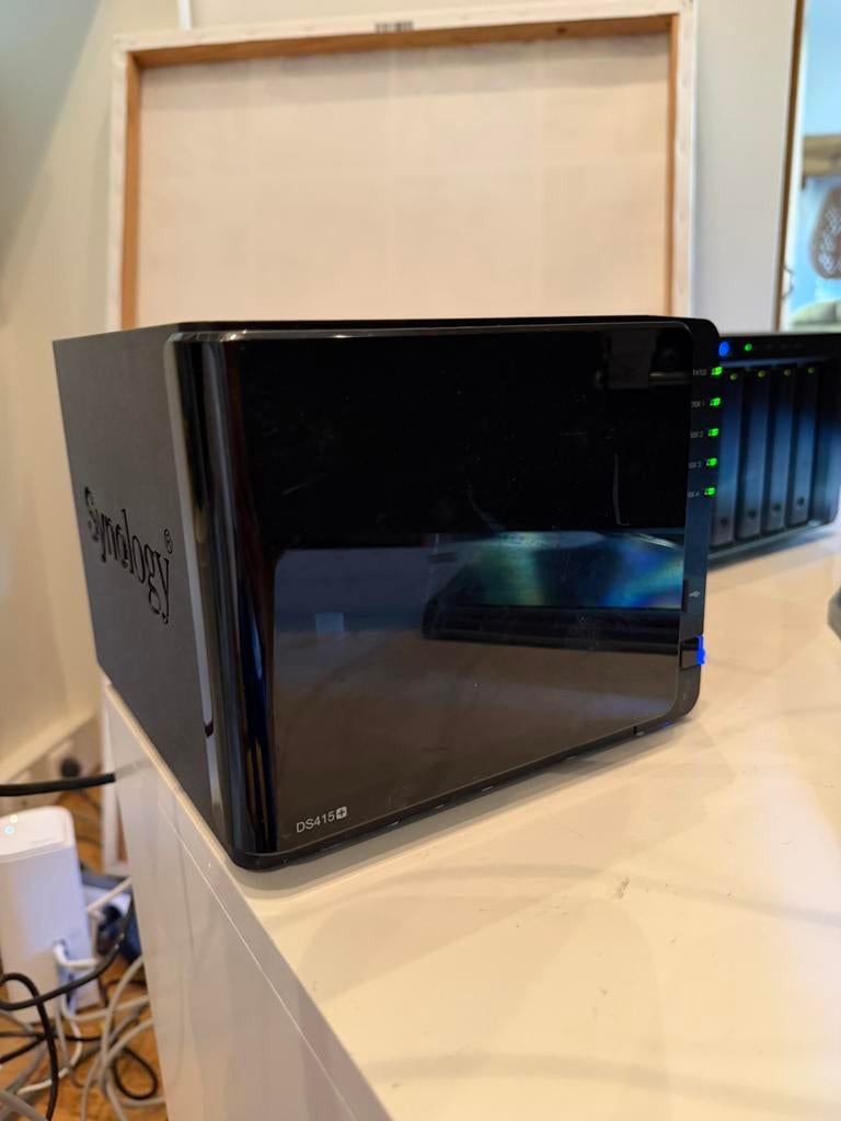Synology DS415+ NAS met 4x Western Digital Red 6TB HD (24TB), Computers en Software, Ophalen of Verzenden, Zo goed als nieuw