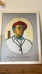 Zelfportret Roger Raveel, Ophalen