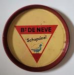 Blikken plateau De Neve Schepdaal., Verzamelen, Merken en Reclamevoorwerpen, Ophalen of Verzenden, Reclamebord