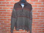 Schipperstrui met wol in nette staat, Kleding | Heren, Truien en Vesten, Ophalen of Verzenden, Gedragen, Maat 52/54 (L), Bruin