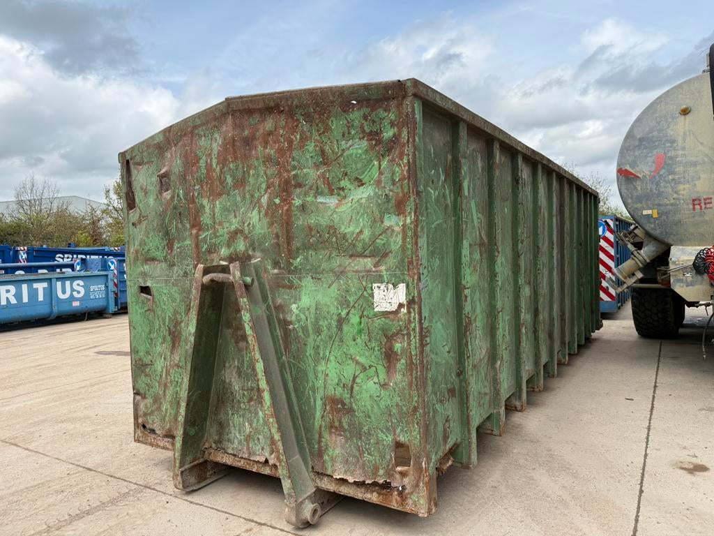 40m3 container, Ophalen