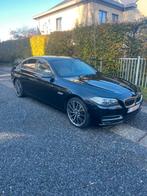 BMW 518D, 4 deurs, Achterwielaandrijving, Zwart, Leder